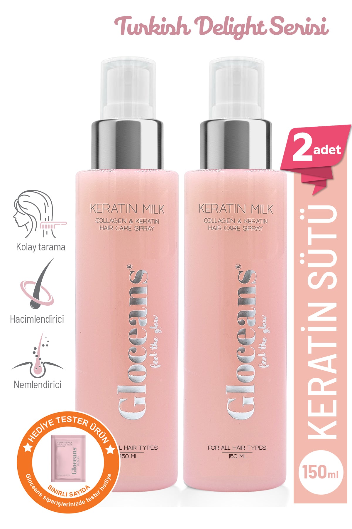 Keratin&Kolajen Saç Bakım Sütü Avantajlı Set