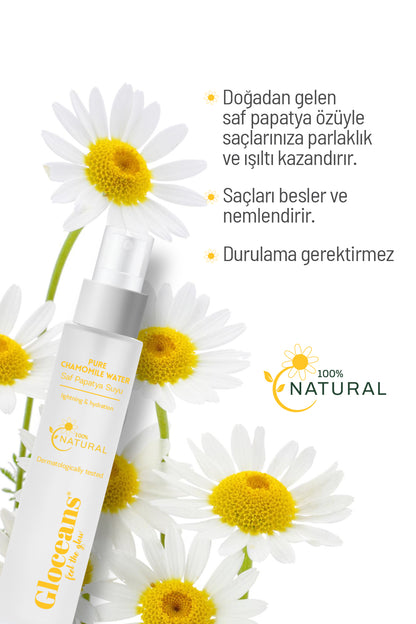 Papatya Suyu %100 Doğal ve Saf Saç Toniği 100 ml